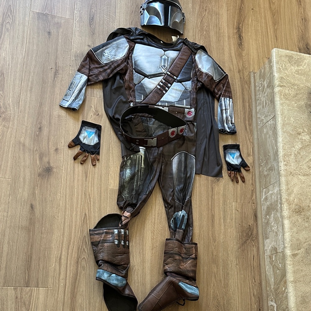 Galactic Warrior Kids Costume with Helmet